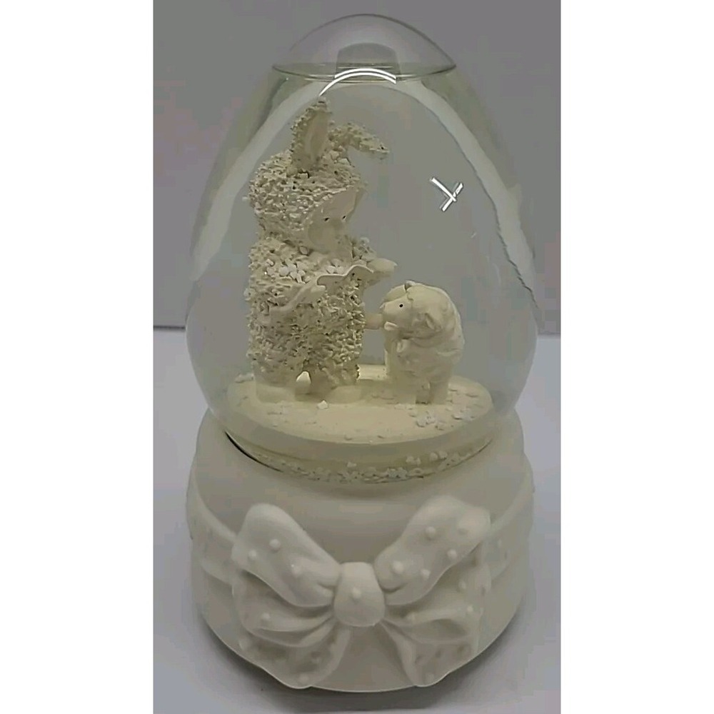 Dept 56‎ Snowbabies "Let's Play In The Meadow" Musical Waterglobe